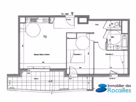 appartement t3 meuble - reignier esery