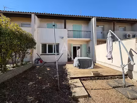 maison de ville avec garage et jardin a carcassonne