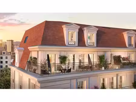 vente appartement 4 pièces  87.39m²  puteaux
