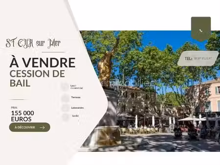 fonds de commerce à saint-cyr-sur-mer