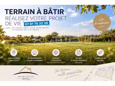 terrain de 749 m² à evrecy