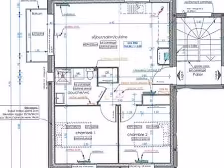 location appartement 3 pièces à saint-brice-en-cogles (35460) : à louer 3 pièces / 56m² sa