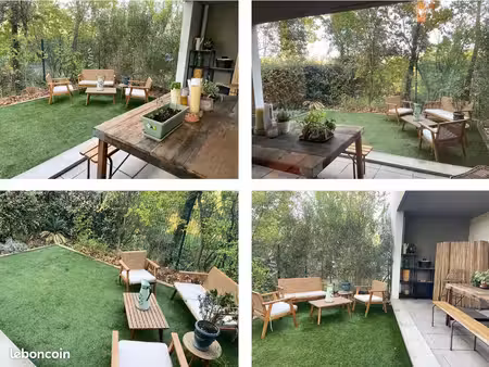 appartement avec jardin sans-vis-à-vis  terrasse et garage