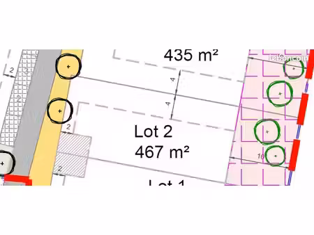 terrain 466 m² montanay