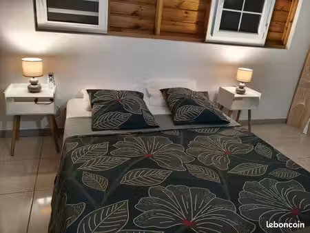 ​à louer : studio meublé de 30 m² en bas de villa avec espace extérieur – le lamentin (sec