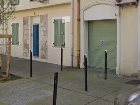 à louer — garage de plein-pied en rdc — quartier carras- nice