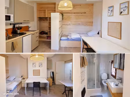 studio meublé rénové  22 m²  hyper-centre grenoble