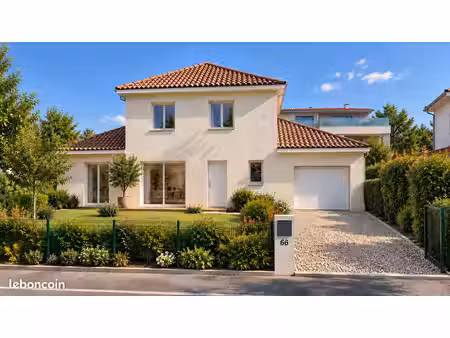 vends maison neuve avec jardin - brs