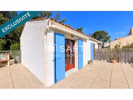 studio 25 m2 vue mer st trojan les bains