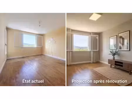 appartement 70 m2 t4 terrasse et vue imprenable sur les pyrénées