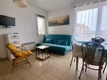 location meublée appartement 1 pièce 23.85 m² à fort-mahon-plage (80120)  495 €