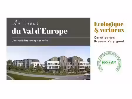 vente bureaux serris 77700 24m² à 331m²
