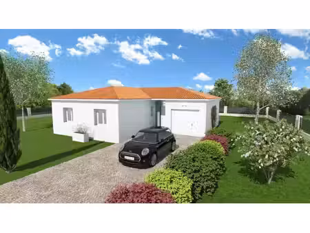 terrain avec maison neuf à vendre