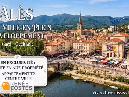 vente en nue propriété - f71 ans - ales (30100)