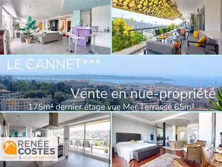 vente à terme occupée sur 120 mois - cannes (06400)