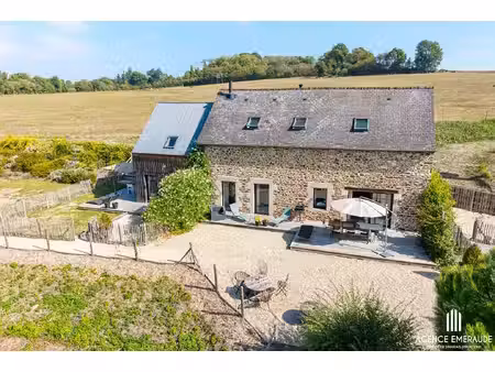 à vendre   plouër-sur-rance propriété de 2 charmantes maisons en pierres d'une surface d'e