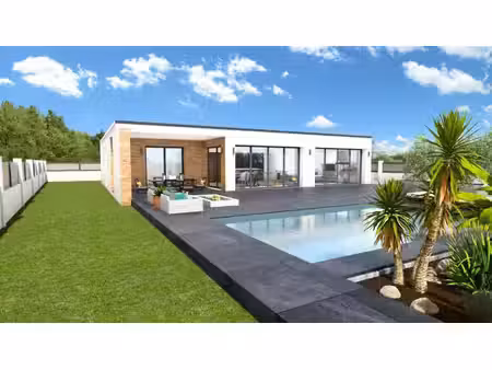terrain avec maison neuf à vendre