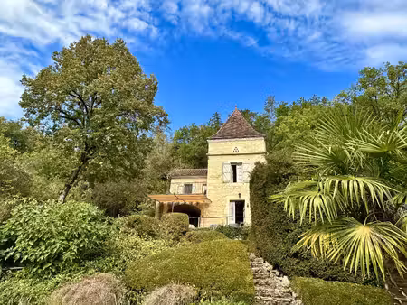 charmante maison en pierre avec piscine et vue magnifique à daglan