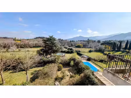 laroque des albères appartement t2 de standing avec jardin privatif  vue albères sans...
