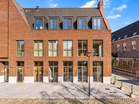 exclusief wonen aan de groenplaats in het charmante oud-rekem