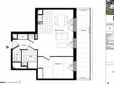 vente appartement 2 pièces à ancenis-saint-géréon (44150) : à vendre 2 pièces / 52m² ancen