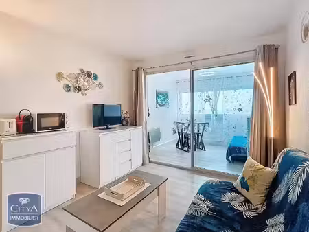 appartement à louer 1 pièce 28.6 m² - leucate (11) - 538€