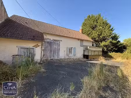 maison à vendre 2 pièces 38 m² - sarzay (36) - 40 000€