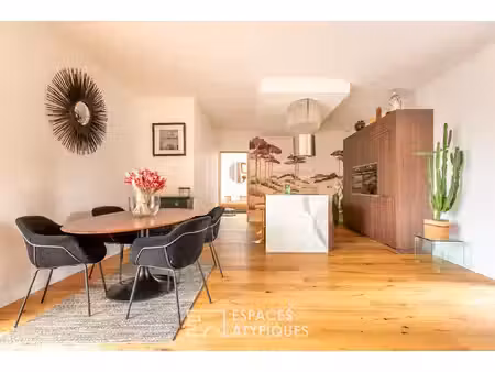 chaleureuse maison contemporaine