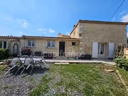 maison charentaise rénovée de 130 m²  4 chambres  garage et jardin clôturé