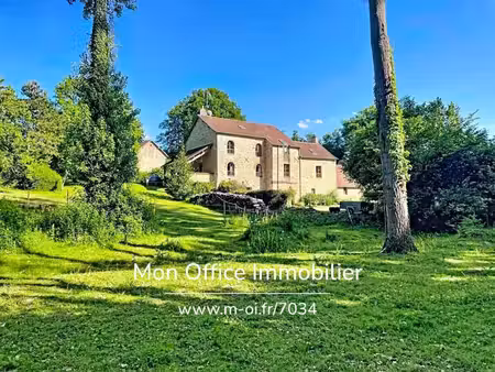 référence : 7038-les. - moulin en pierre de charme à vendre à cuissai