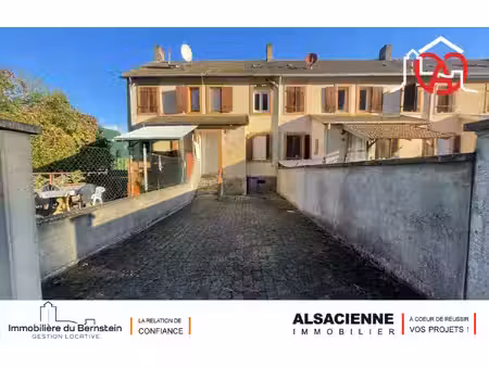 achat maison 4 pièces 60m² ville 67220