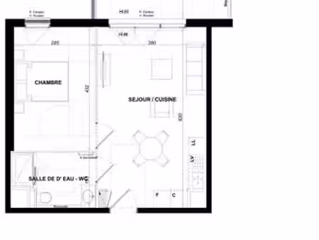 vente appartement 2 pièces à antibes (06160) : à vendre 2 pièces / 41m² antibes
