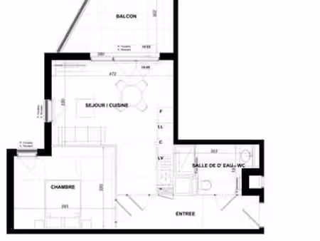 vente appartement 2 pièces à antibes (06160) : à vendre 2 pièces / 44m² antibes
