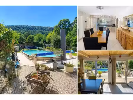 maison plan d aups sainte baume 4 pièce(s) 127 m2 et veranda 20m² climatisee