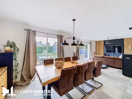 maison contemporaine avec vaste terrain et dépendances - begard (22140) 6 pièce(s) 112 m2