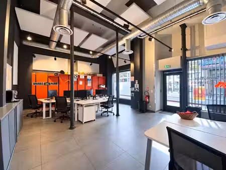 location locaux professionnels 119 m² à paris 10ème (75010)  5 858 €