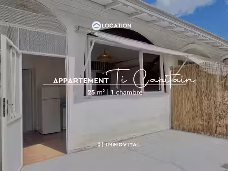 location appartement 1 pièce 25m² le gosier 97190