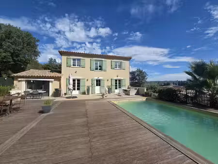 charmante maison familiale avec piscine à sabran