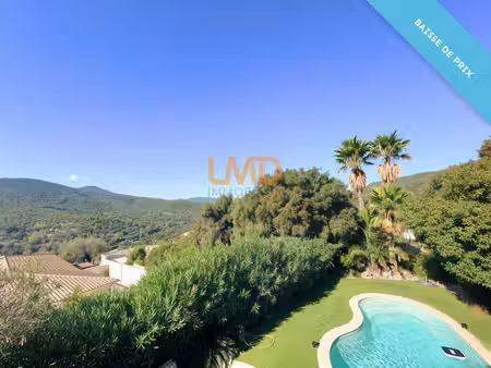 sainte-maxime : villa au calme  piscine et appartement indépenda