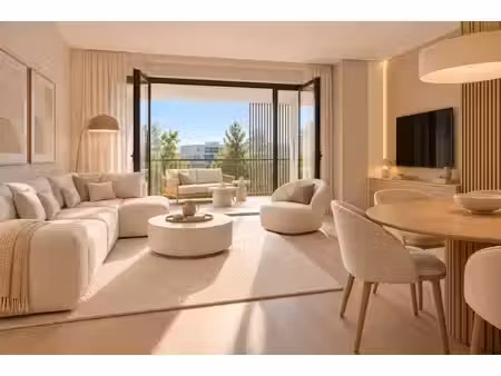 3 pièces traversant de 65 m² avec loggia  au cœur d’un écoquartier nature