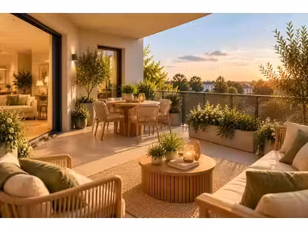 t3 neuf avec balcon ensoleillé