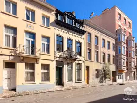 maison avec jardin à vendre à schaerbeek