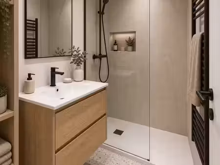 quartier amphitéatre avec un vrai extérieur