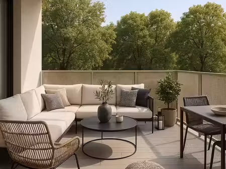 double terrasse-grands volumes- exposition idéale!