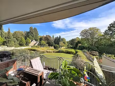 quartier palais stoclet : lumineux appartement 3-ch avec ter