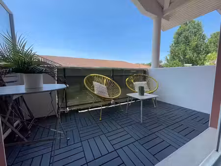 coup de coeur - t2 meublé 46 m² avec balcon et parking