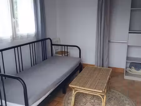 location studio + terrasse