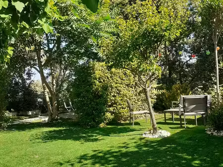 meublé dans villa avec jardin