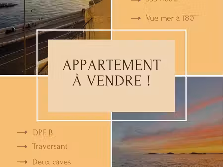 marseille 8éme roucas-plage vue mer et verdure avec exterieu