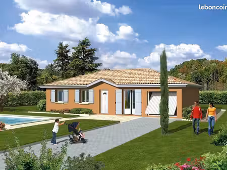 maison 100 m² avec terrain à dommartin (69)
